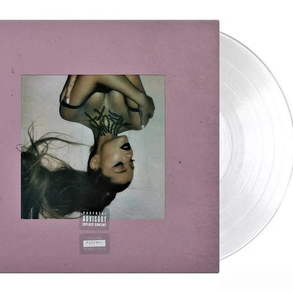 Ariana Grande thank u, next 2-LP ~ Exclusive Colored Vinyl (Clear) ~ New/Sealed! - Picture 1 of 3